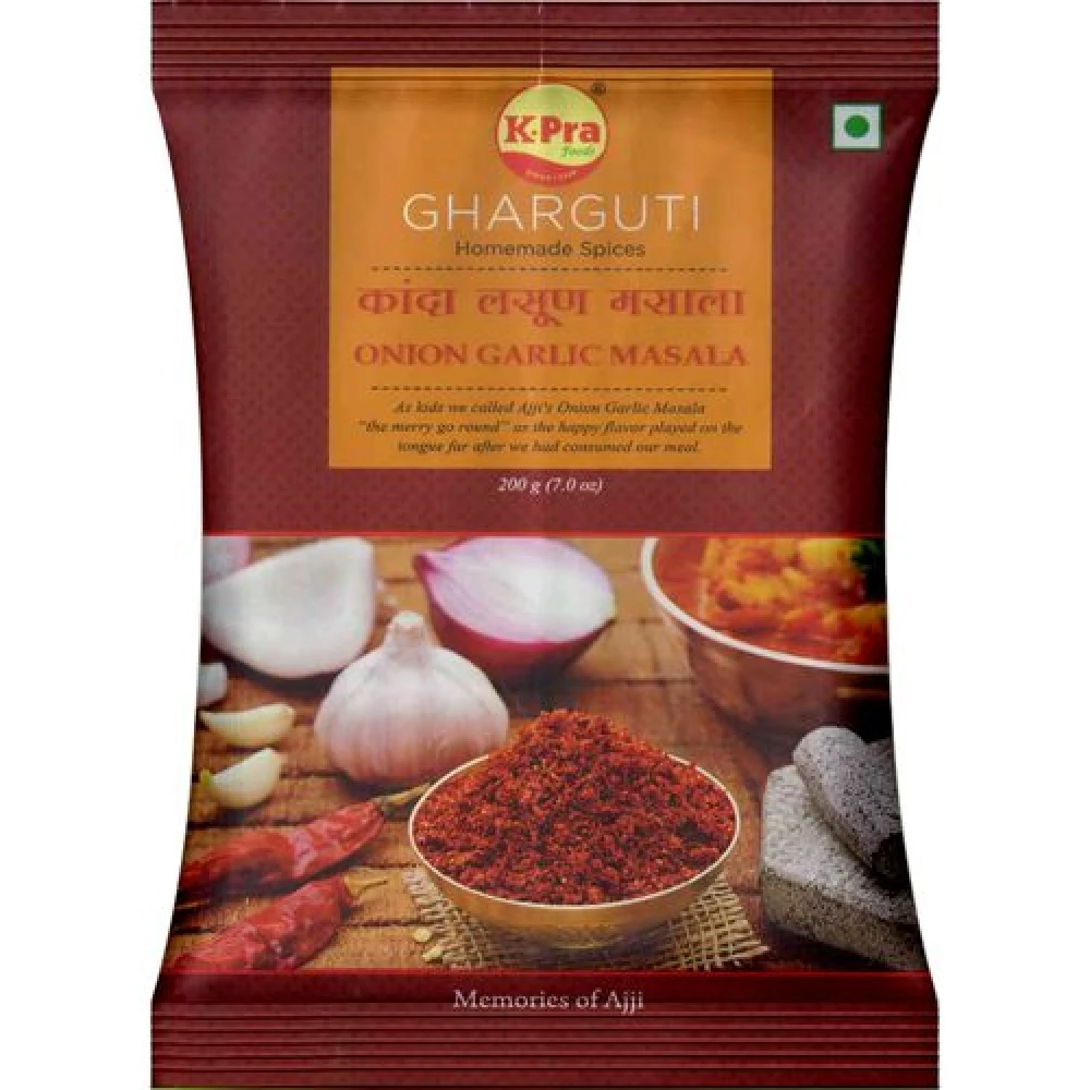 K PRA  Kanda Lasoon Masala K-PRA  Kanda Lasoon Masala--200 g Pouch