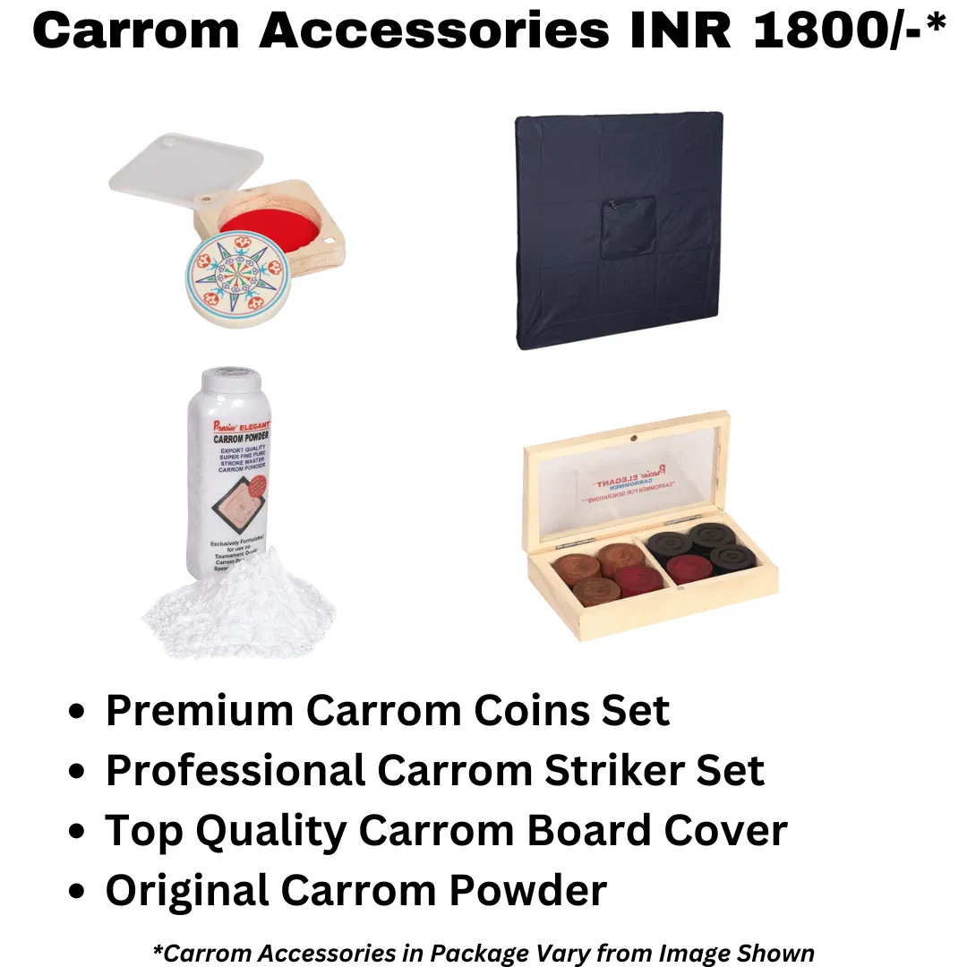 KD Sports Aar-Kay Carrom Board Vintage Bulldog Plywood Approved By Carrom Federation Of India & International Carrom Federation - Image 13