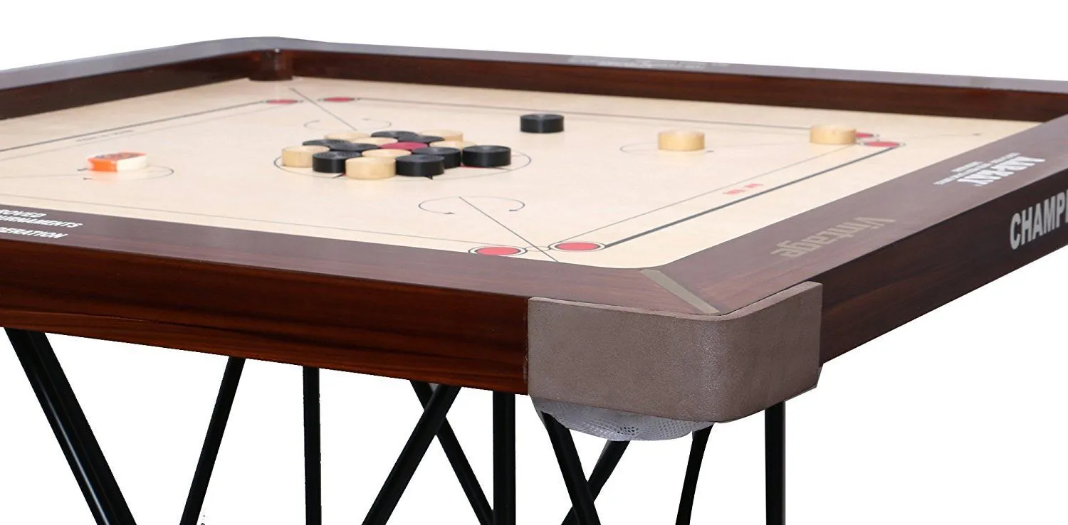KD Sports Aar-Kay Carrom Board Vintage Bulldog Plywood Approved By Carrom Federation Of India & International Carrom Federation - Image 8
