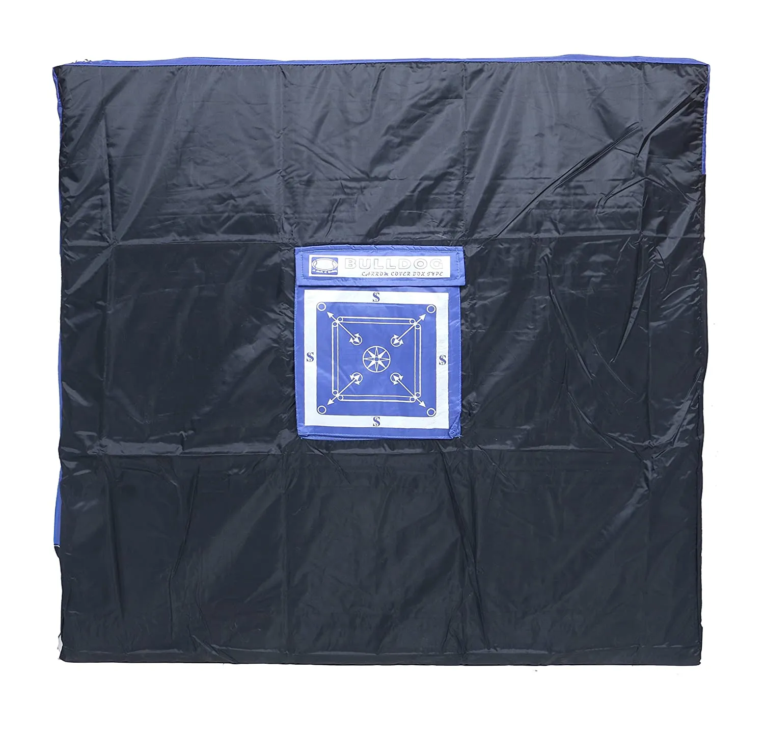KD Sports Carrom Board Cover Champion Board Quality Full Cover With Extra Pocket For Coins, Striker & Powder (Jumbo) KD Sports Carrom Board Cover Champion Board Quality Full Cover With Extra Pocket For Coins, Striker & Powder (Jumbo)-Pack Size-Jumbo