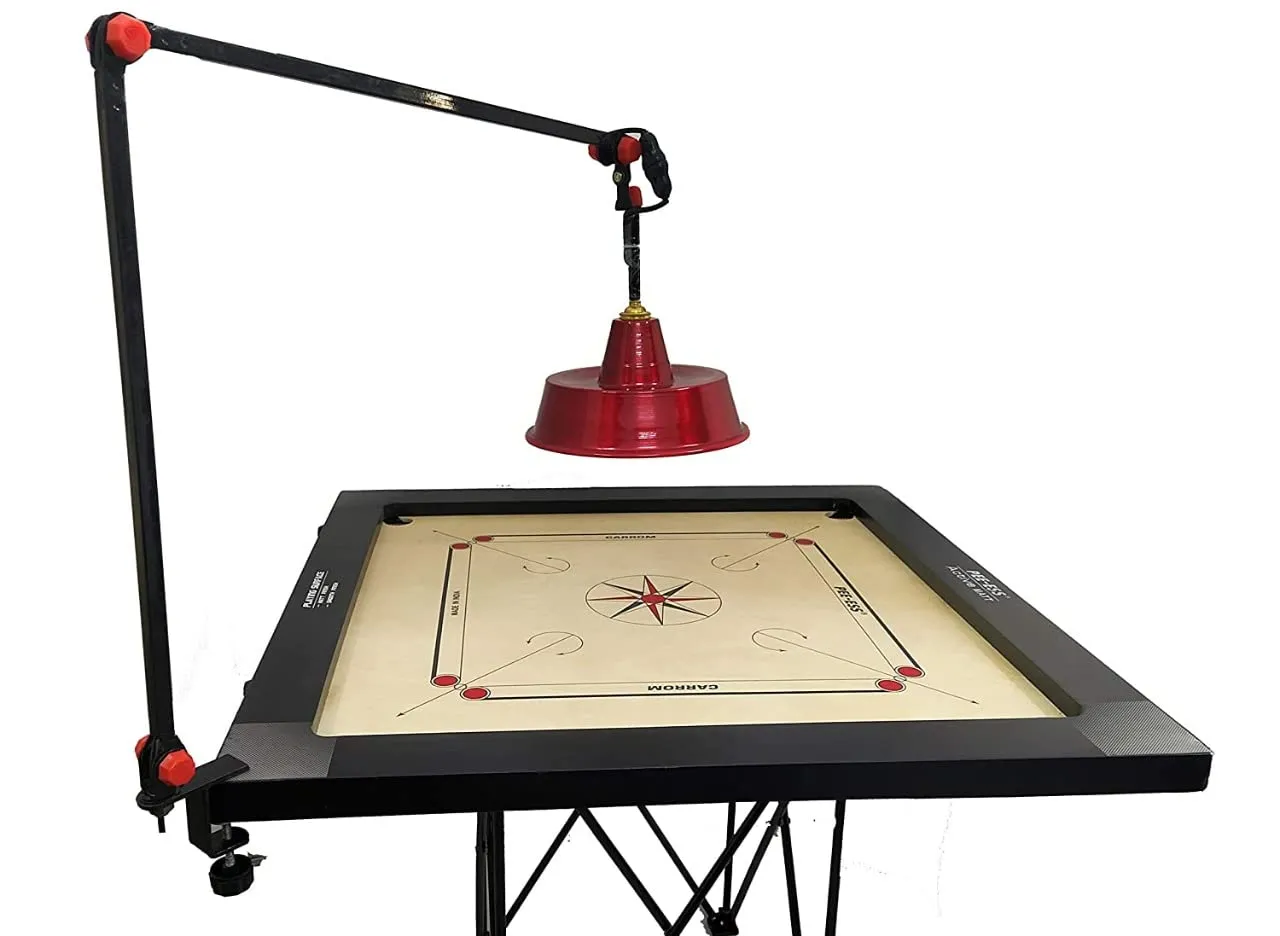 KD Sports Professional Portable Carrom Board Lamp Shade KD Sports Professional Portable Carrom Board Lamp Shade-Pack Size-4000 g