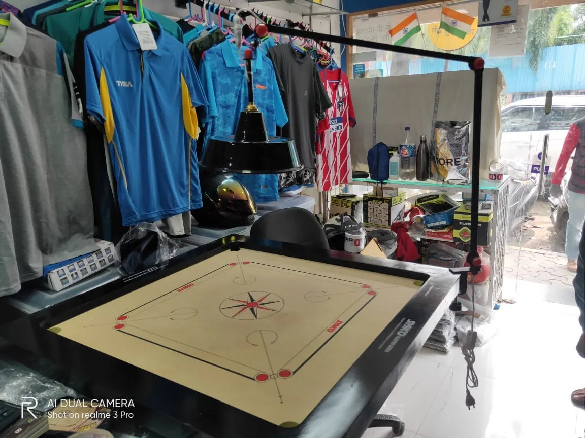 KD Sports Professional Portable Carrom Board Lamp Shade - Image 2