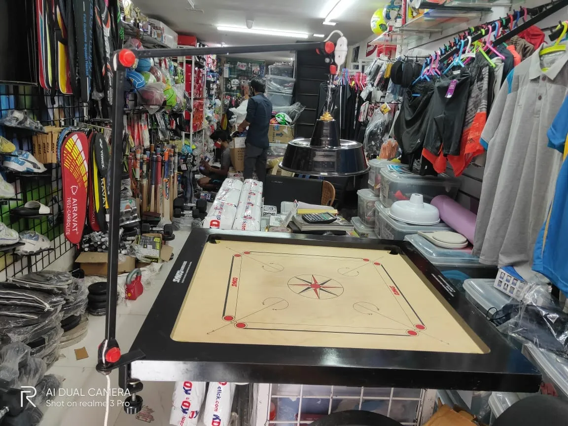 KD Sports Professional Portable Carrom Board Lamp Shade - Image 4