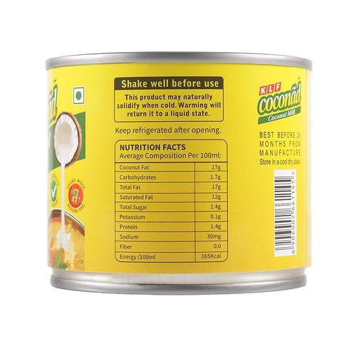 KLF Coconad Coconut Milk - Rich In Vitamins & Minerals KLF Coconad Coconut Milk - Rich In Vitamins & Minerals--200 ml
