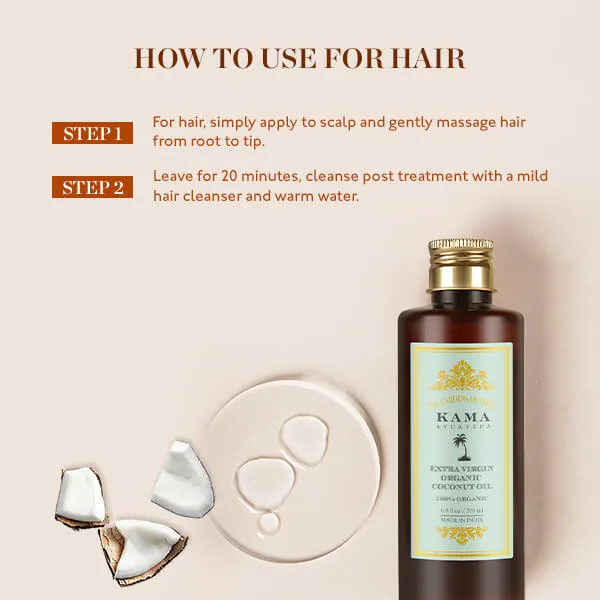 Kama Ayurveda Extra Virgin Organic Coconut Oil - Image 6