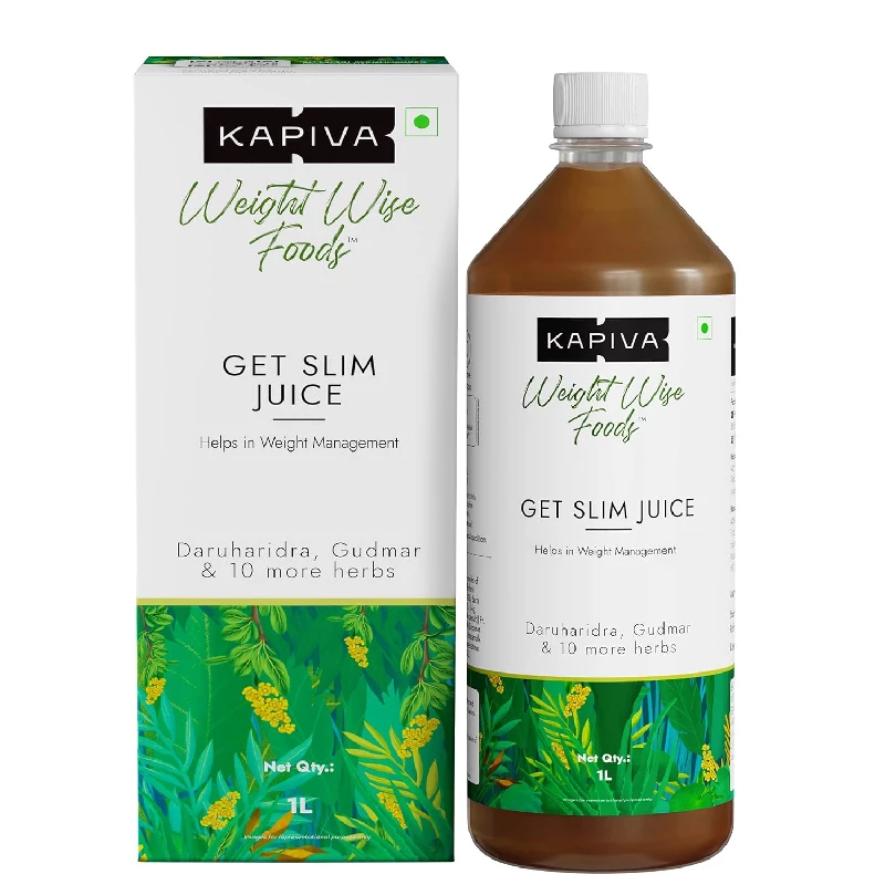 Kapiva Get Slim Juice Healthy Weight Management Through 12 Ayurvedic Herbs Aids Metabolism And Digestion