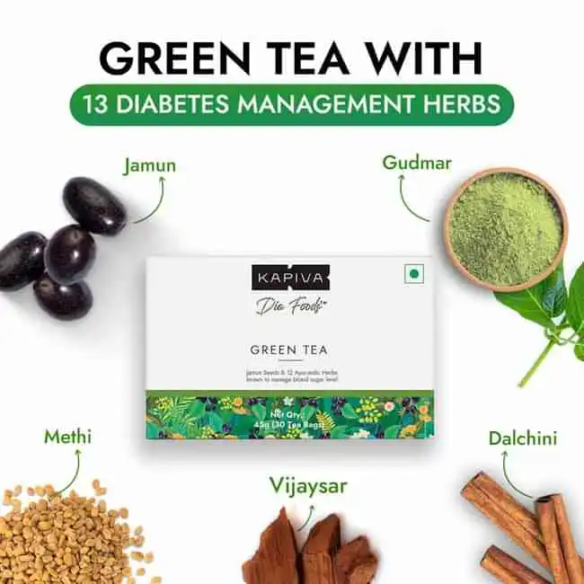 Kapiva Dia Foods Green Tea