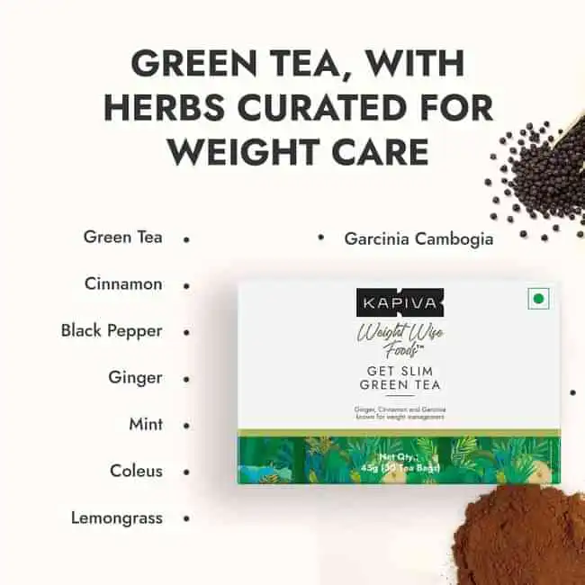 Kapiva Get Slim Green Tea - Image 2