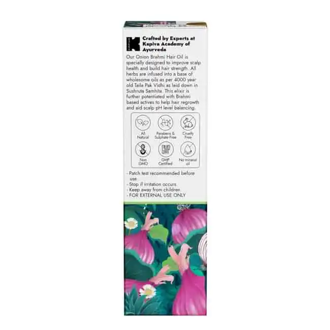 Kapiva Onion Brahmi Hair Oil - Image 10