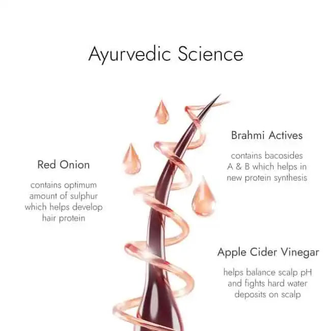 Kapiva Onion Brahmi Hair Oil - Image 5