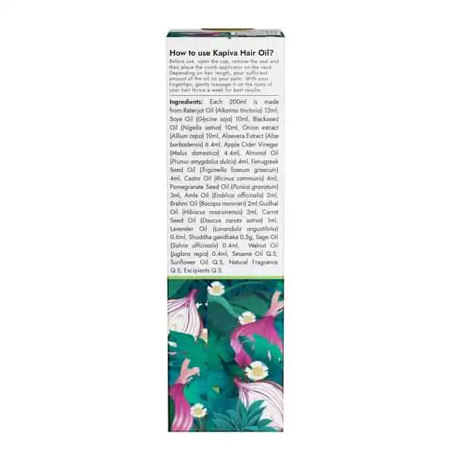 Kapiva Onion Brahmi Hair Oil - Image 7