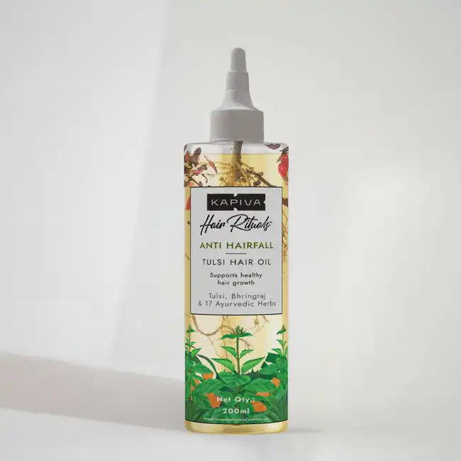 Kapiva Tulsi Anti Hairfall Oil