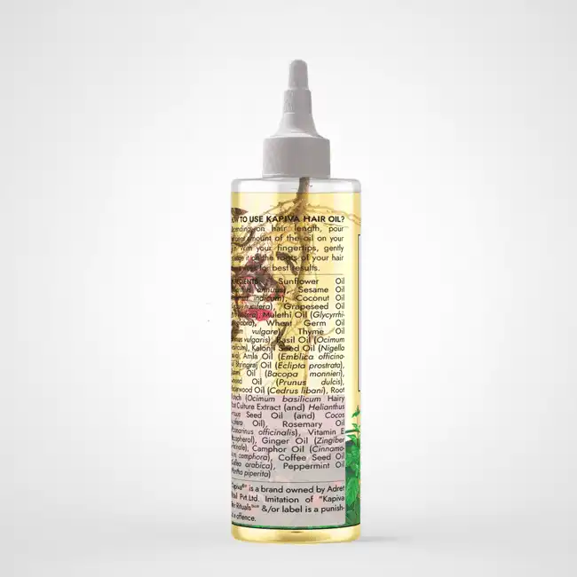 Kapiva Tulsi Anti Hairfall Oil - Image 12