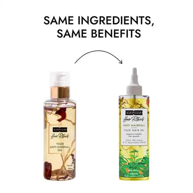 Kapiva Tulsi Anti Hairfall Oil - Image 2