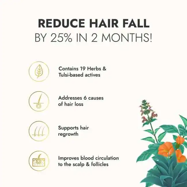 Kapiva Tulsi Anti Hairfall Oil - Image 3