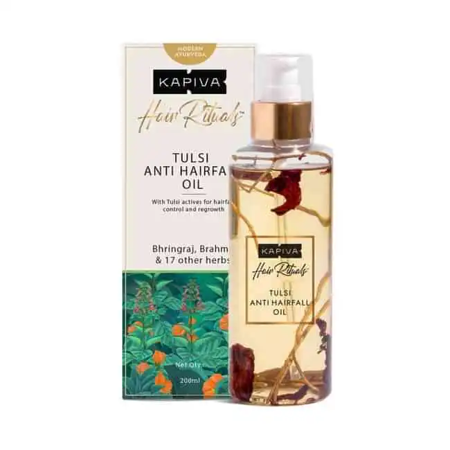 Kapiva Tulsi Anti Hairfall Oil - Image 8