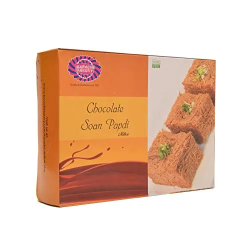 Karachi Bakery Chocolate Soan Papdi Mithai - Image 5
