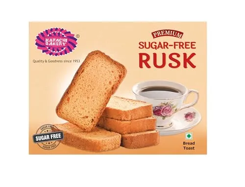 Karachi Bakery Sugarfree Rusk Karachi Bakery Sugarfree Rusk-Pack Size-250 g