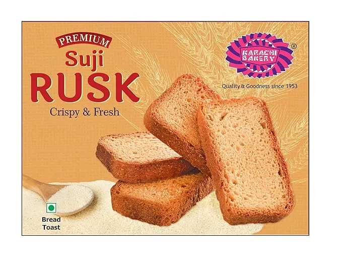 Karachi Bakery Suji Rusk Karachi Bakery Suji Rusk-Pack Size-250 g