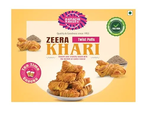 Karachi Bakery Zeera Khari Karachi Bakery Zeera Khari-Pack Size-250 g