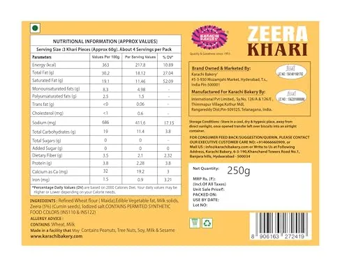 Karachi Bakery Zeera Khari - Image 2