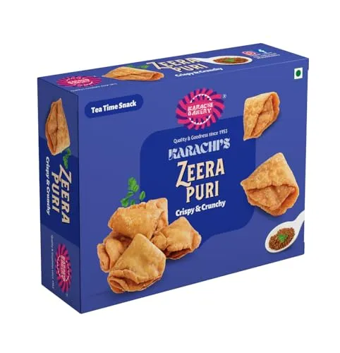 Karachi Bakery Zeera Puri Karachi Bakery Zeera Puri-Pack Size-220 g