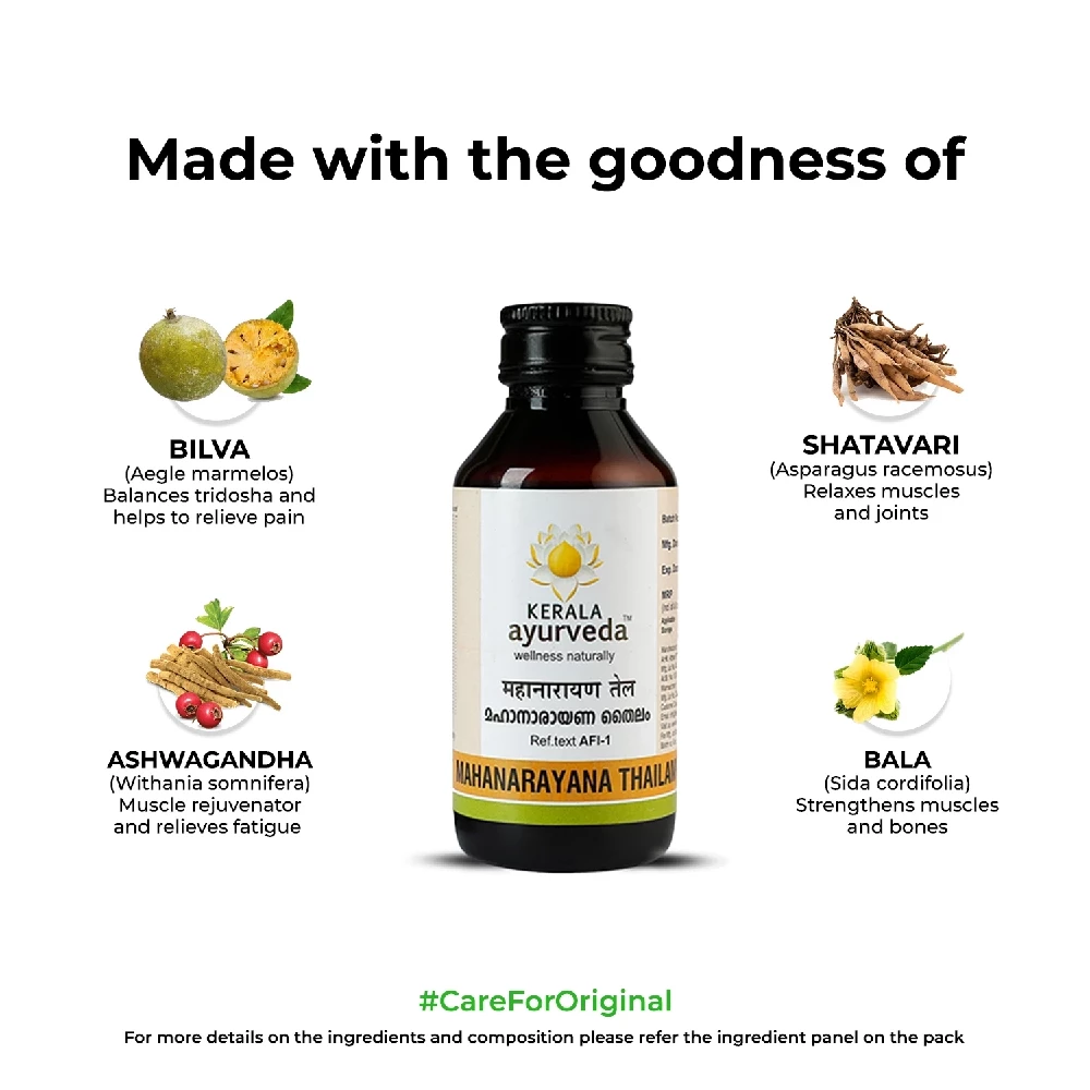 Kerala Ayurveda Mahanarayana Thailam - Image 2