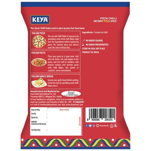 Keya Pizza Chilli Seasoning For Italian Dishes - Image 3