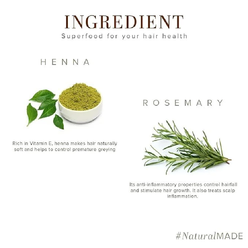 Khadi Natural Henna Rosemary Hair Oil For Hair Growth Paraben & Mineral Oil Free - Image 4