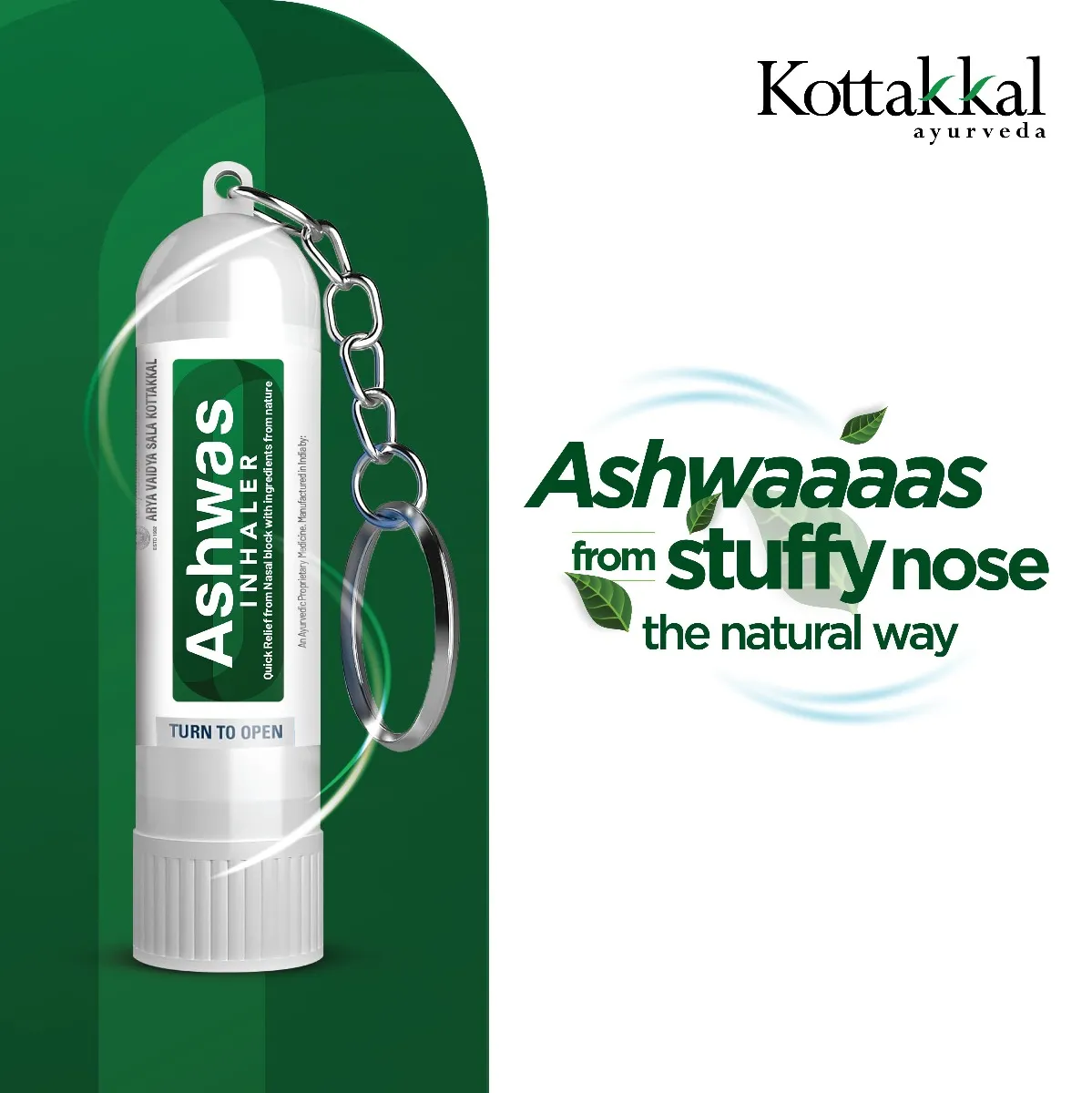 Kottakkal Ayurveda Kottakkal Ayurveda Ashwas Inhaler - Image 2