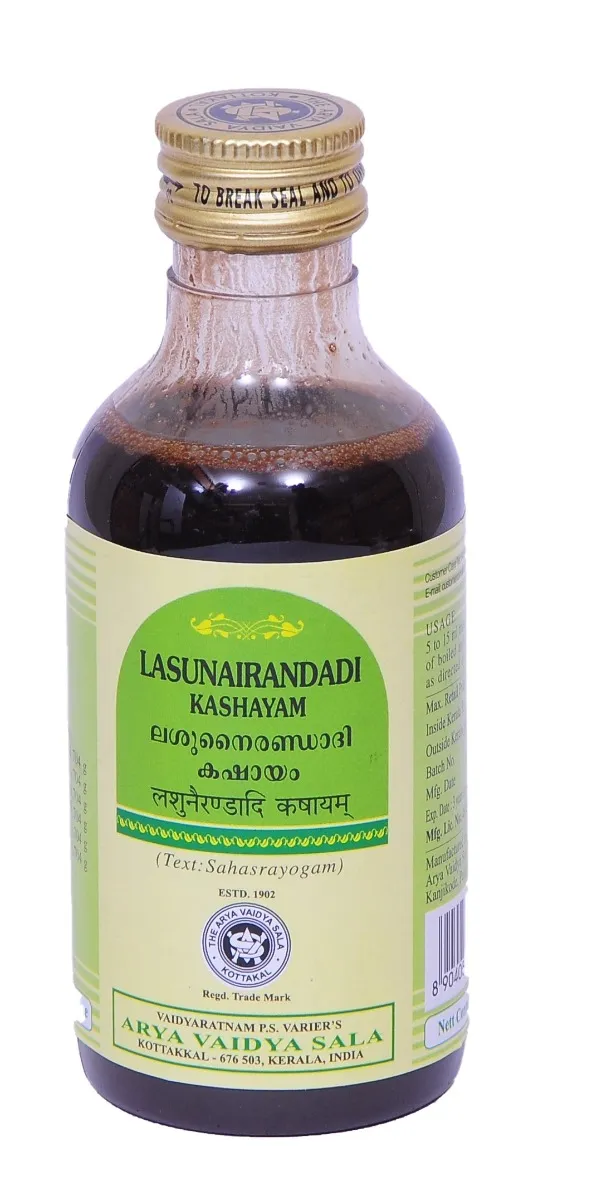 Kottakkal Ayurveda Lasunairandadi Kashayam