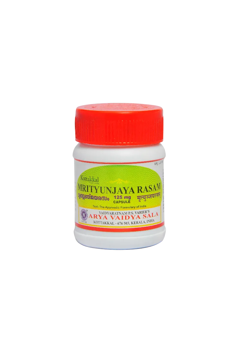 Kottakkal Ayurveda Mrityunjayarasam Capsule - Image 2