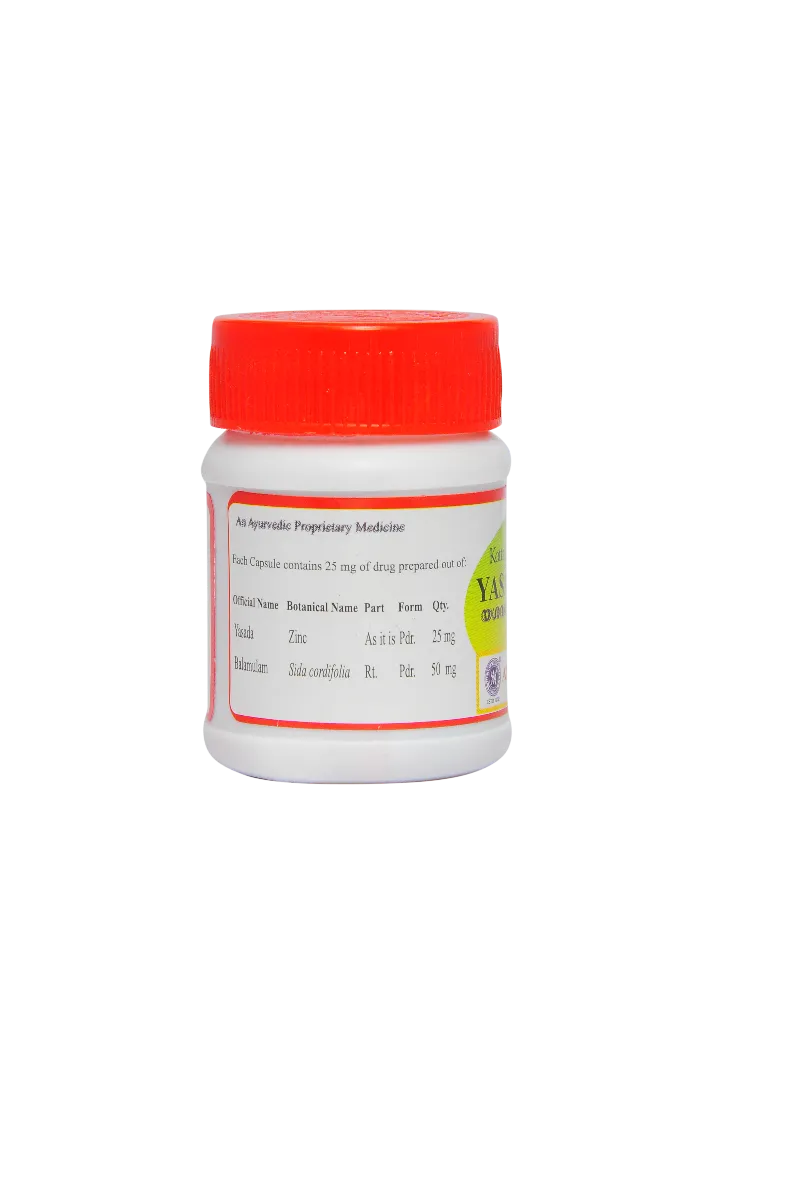 Kottakkal Ayurveda Yasada Bhasmam Capsule - Image 2