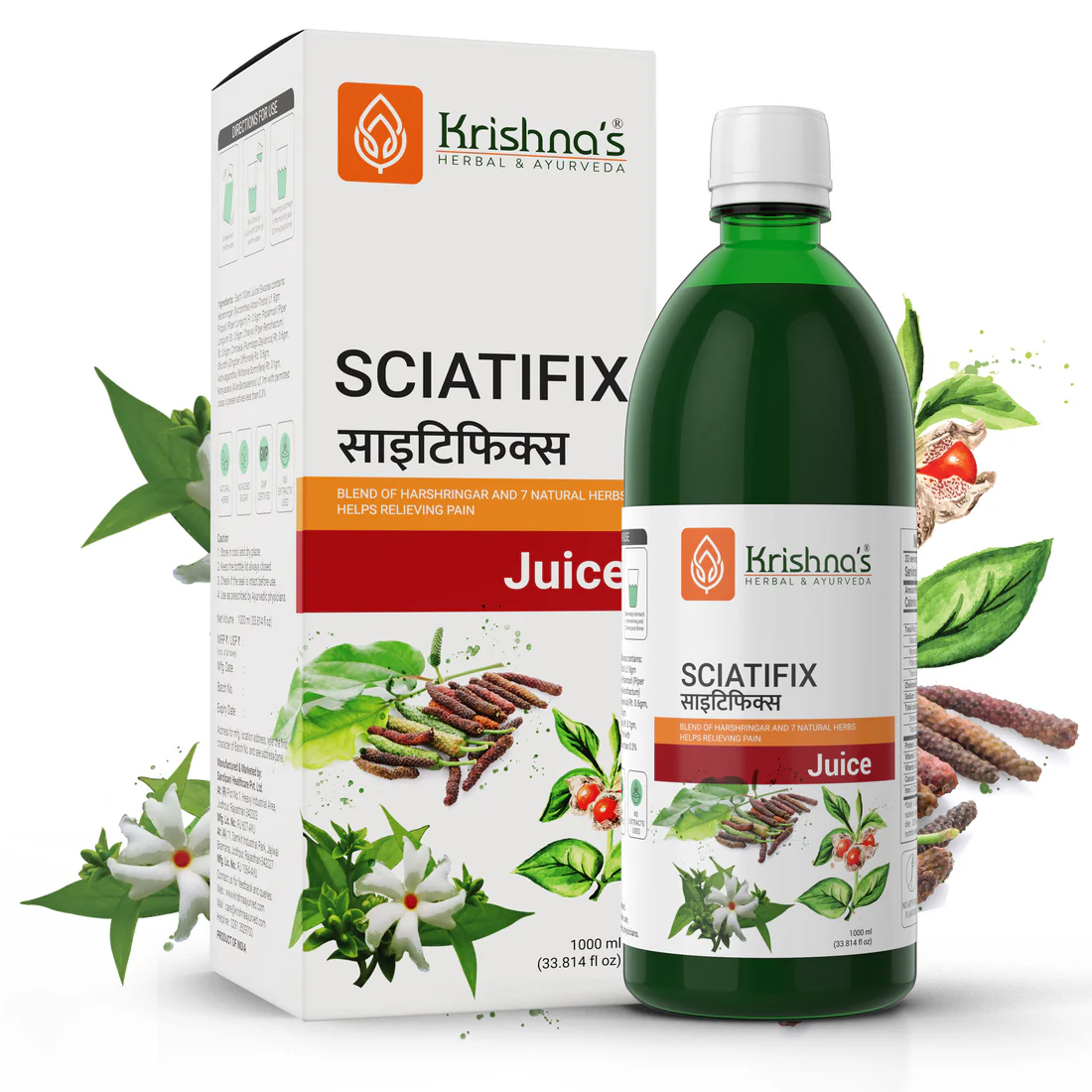Krishna Ayurved Sciatifix Herbal Juice