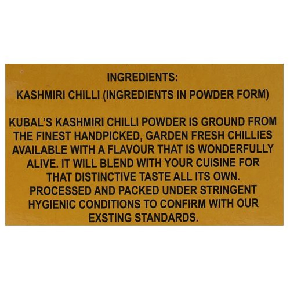 Kubal Powder - Kashmiri Chilli - Image 4