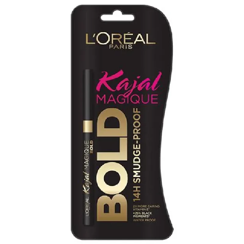 L'Oreal Paris Kajal Magique Bold - Black - Image 1