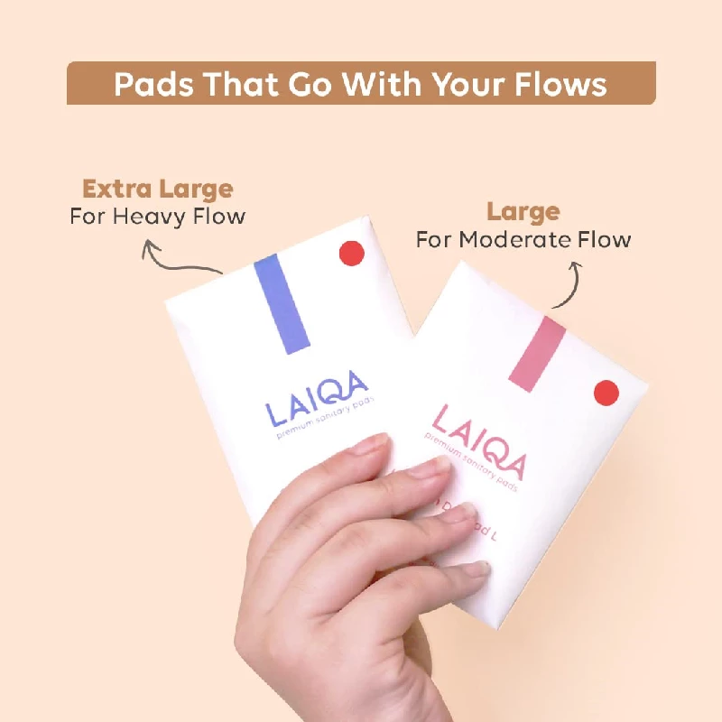 LAIQA Ultra Soft Day & Night Sanitary Pads - Image 7