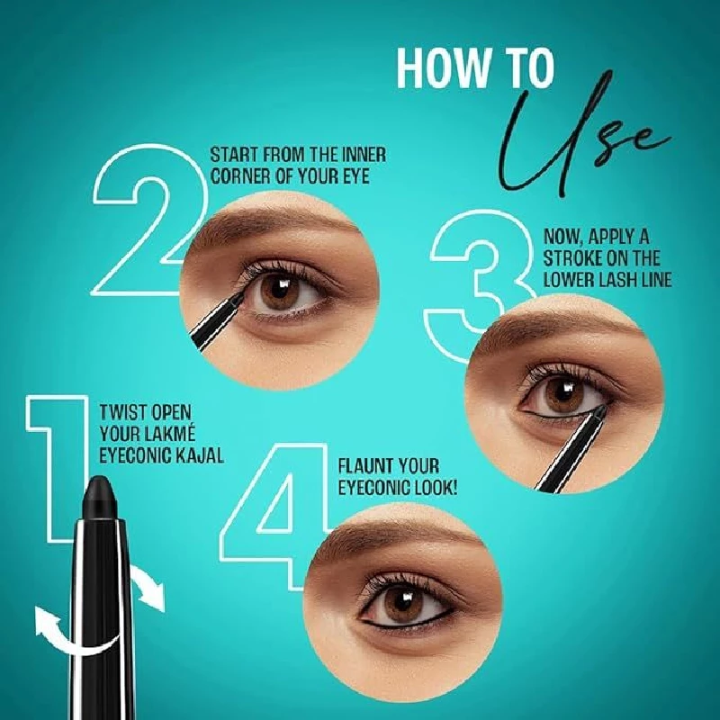 Lakme Eyeconic-White - Image 6