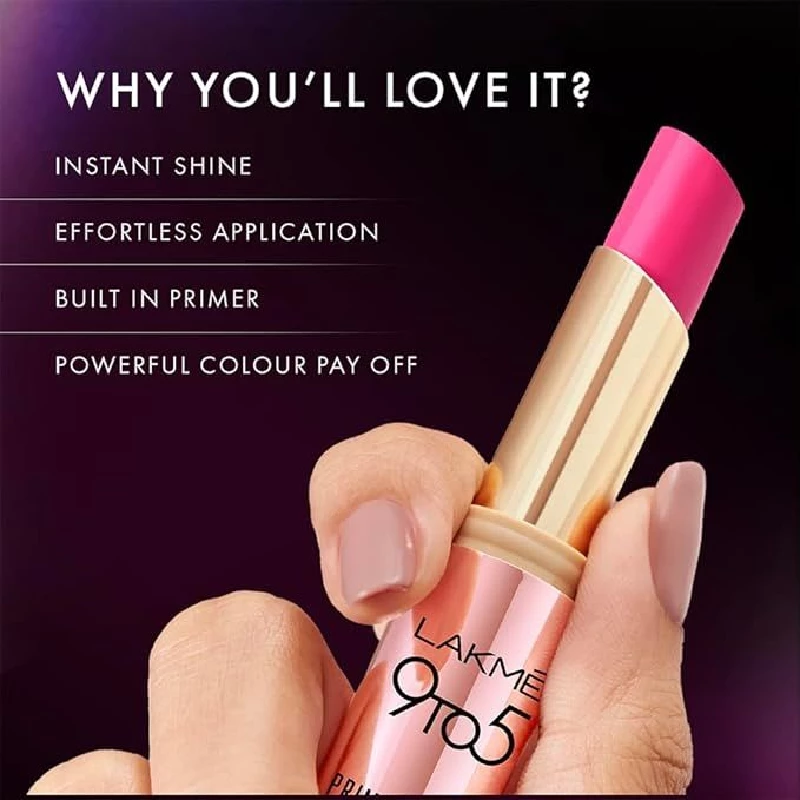 Lakme Lipstick Pink - Image 6