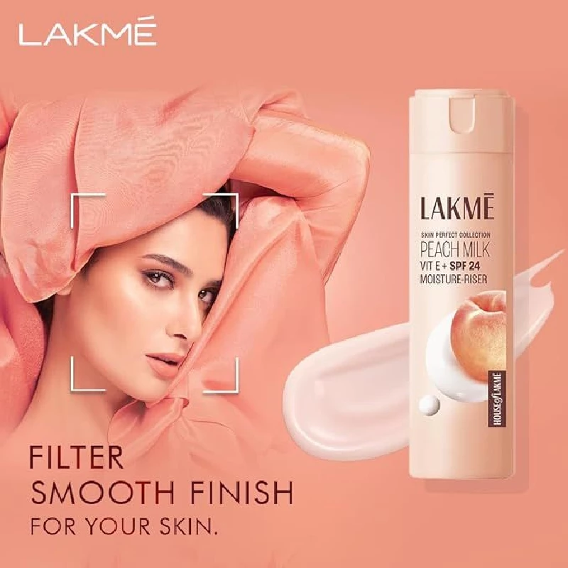 Lakme Peach Milk Moisturizer SPF 24 Sunscreen Lotion - Image 4
