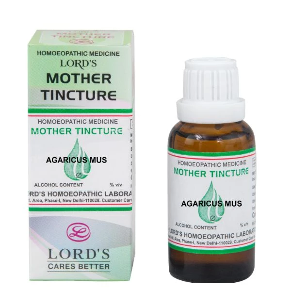 Lord's Homeopathy Agaricus Mus Mother Tincture Q