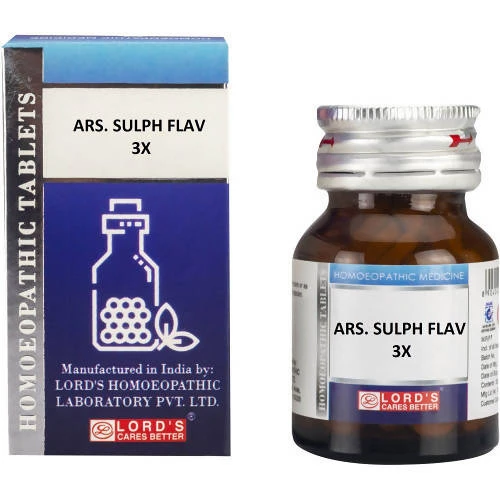 Lord's Homeopathy Ars Sulph Flav Trituration Tablet 25 g - Image 1