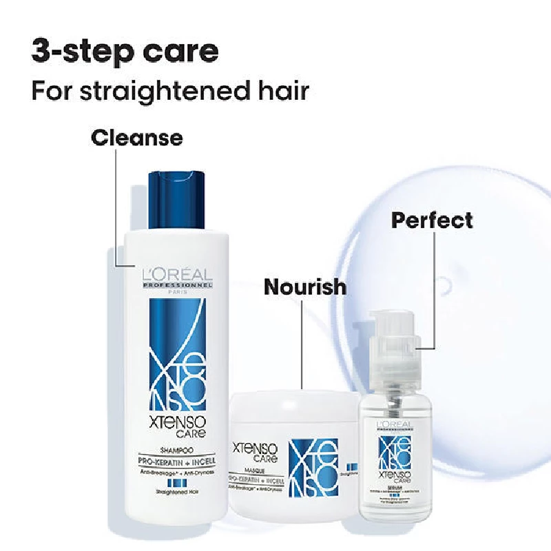 Loreal Professionnel X-Tenso Care Pro-Keratine Shampoo & Masque - Image 2