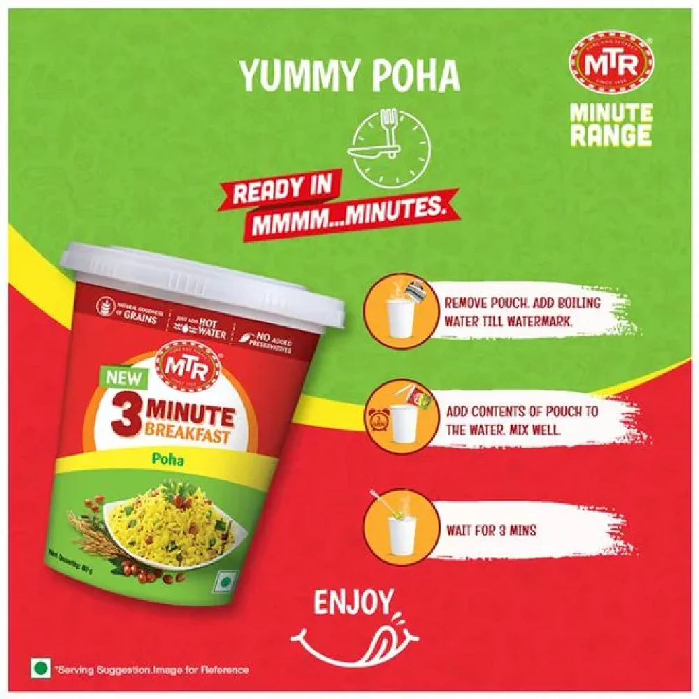MTR 3 Minute Poha Cup - Image 6