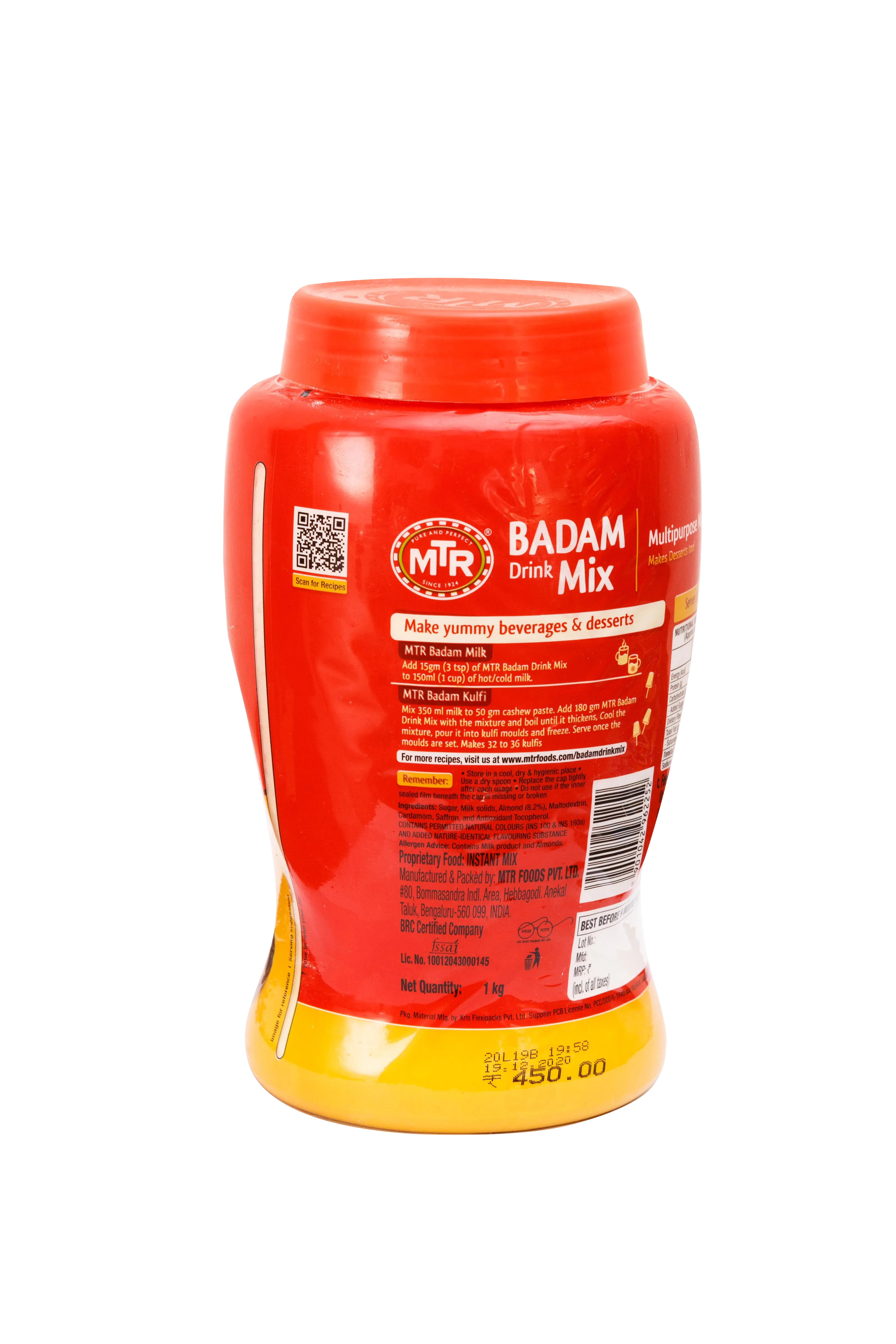 MTR Badam Drink Mix - Jar - Image 2