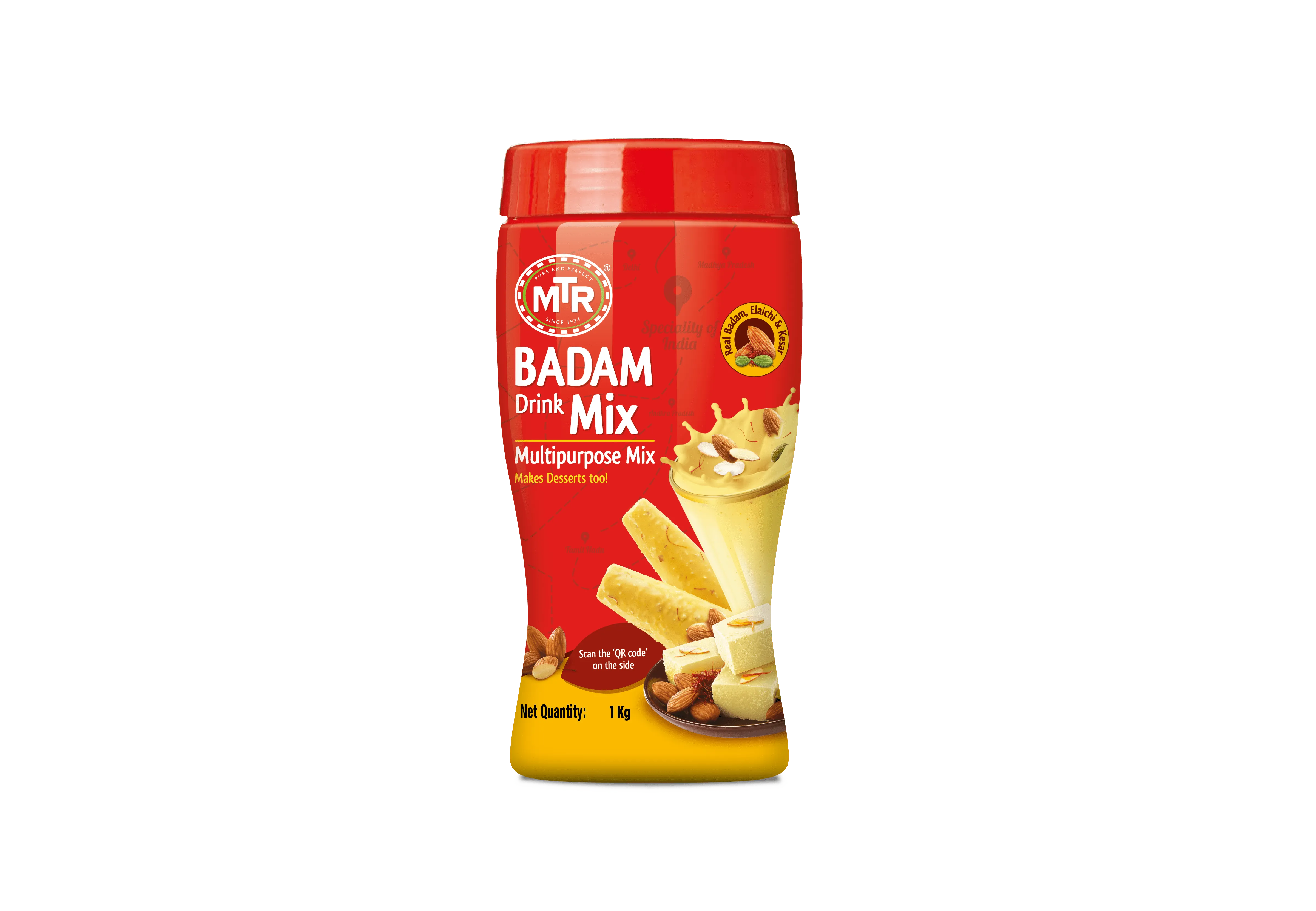 MTR Badam Drink Mix - Jar - Image 3