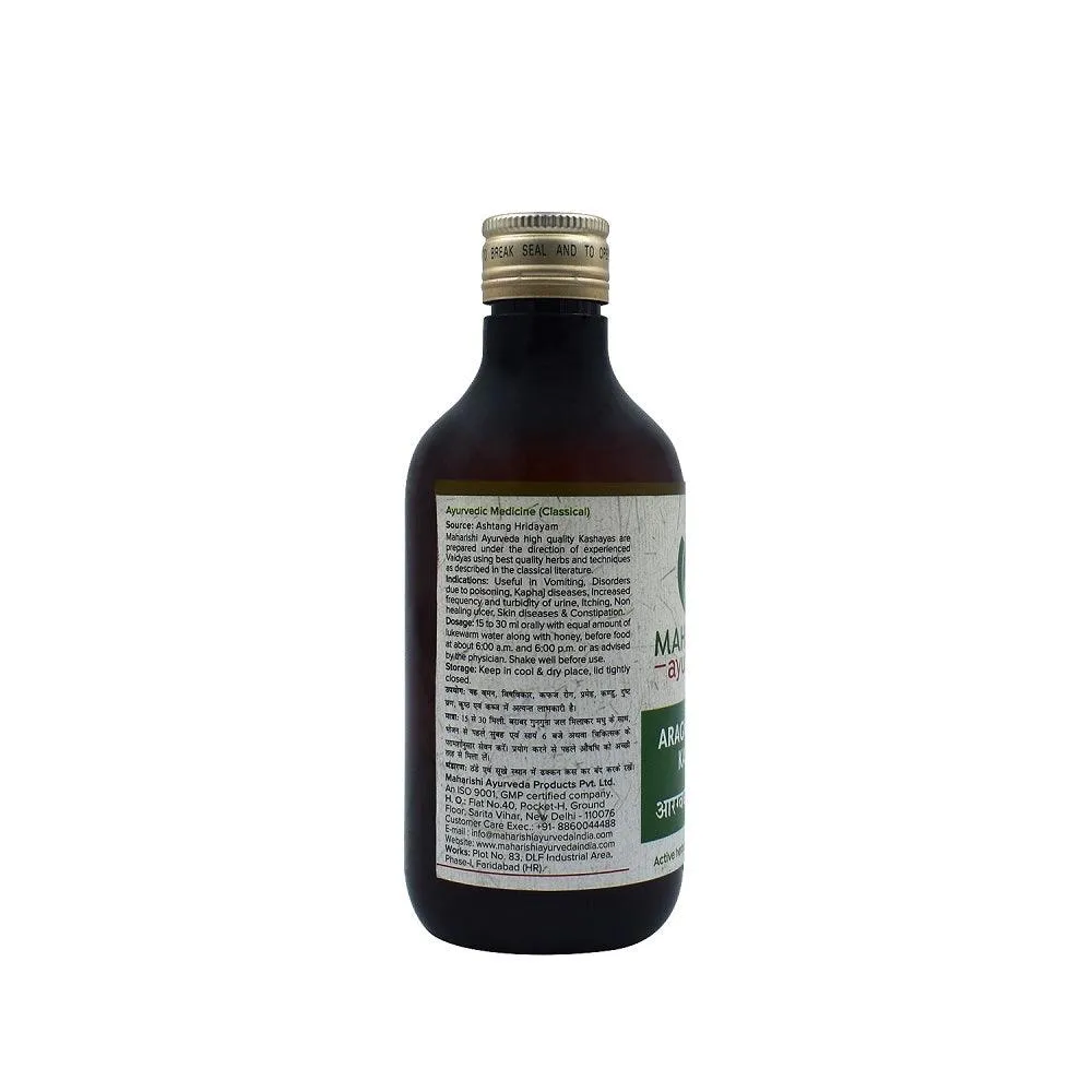 Maharishi Ayurveda Aragvadhadi Kashayam - Image 2