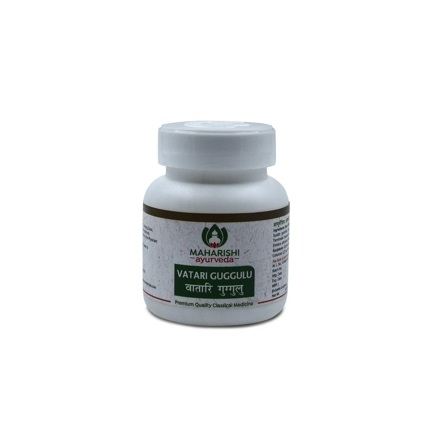 Maharishi Ayurveda Vatari Guggulu