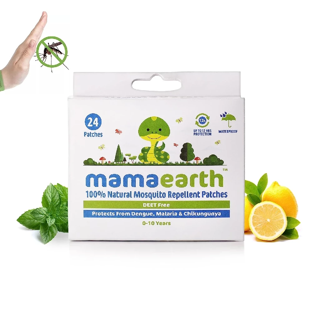 Mamaearth Natural Repellent Mosquito Patches For Babies