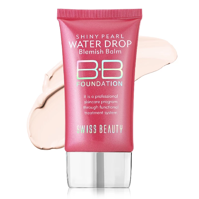 Matte Shiny Pearl Water Drop Liquid Foundation
